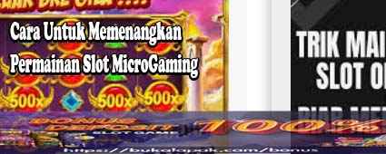 Cara Untuk Memenangkan Permainan Slot MicroGaming